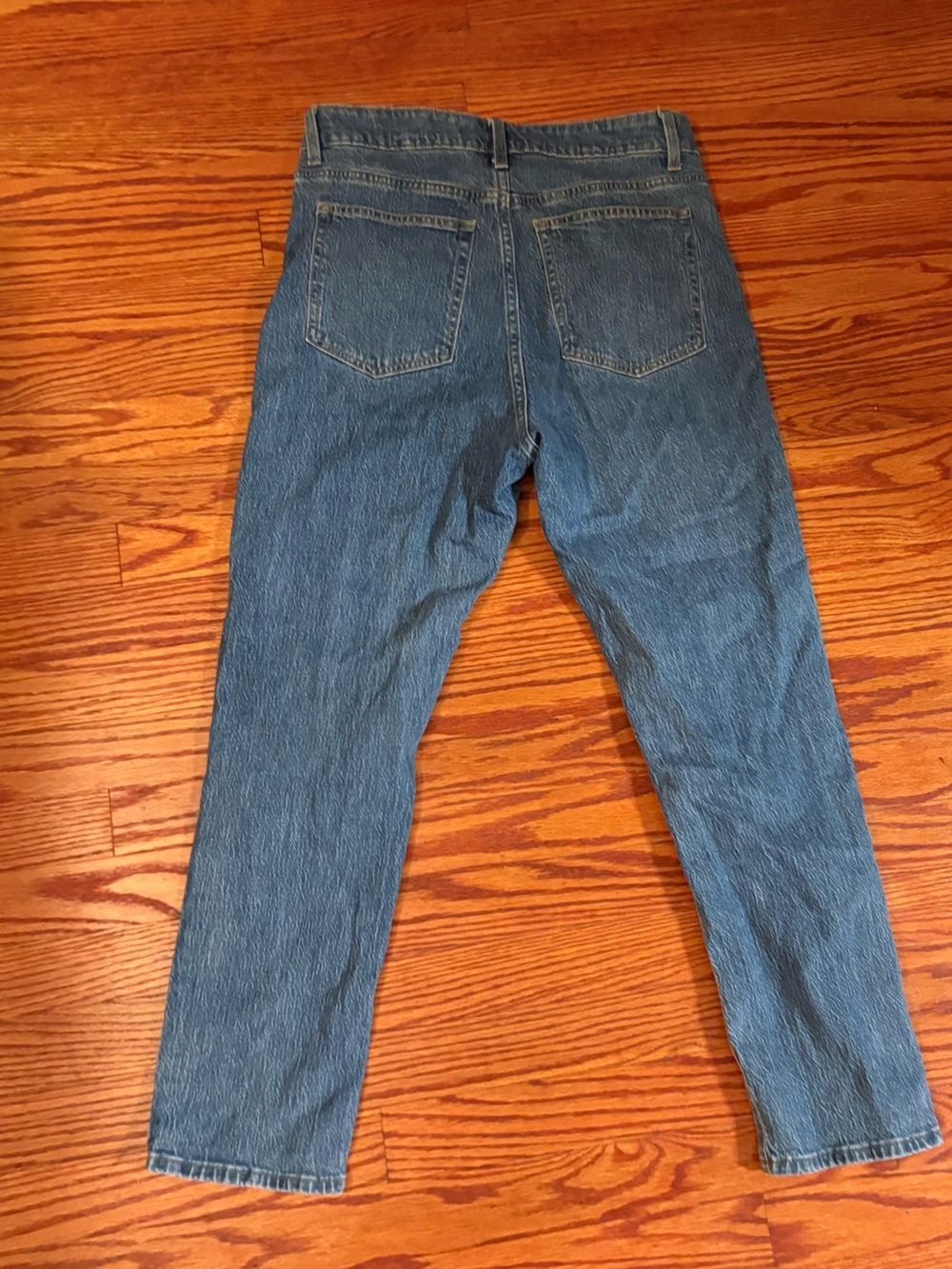 H&M Classic Straight Leg Jeans - Blue Denim - Picture 4 of 4